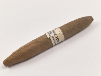Zigarre mit Banderole " Für Deutsche Wehrmacht Steuerfrei"