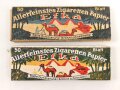 Zwei Pack Zigarettenpapier aus der Zeit des 2. Weltkrieg