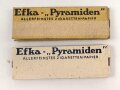 Zwei Pack Zigarettenpapier aus der Zeit des 2. Weltkrieg