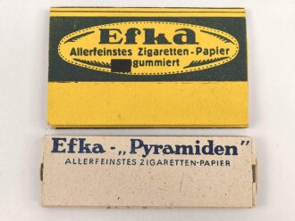 Zwei Pack Zigarettenpapier aus der Zeit des 2. Weltkrieg