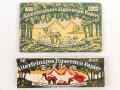 Zwei Pack Zigarettenpapier aus der Zeit des 2. Weltkrieg