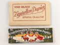Zwei Pack Zigarettenpapier aus der Zeit des 2. Weltkrieg