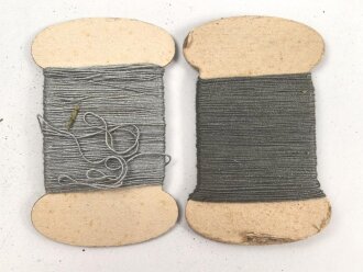 Vier Rollen Nähgarn aus der Zeit des 2. Weltkrieg