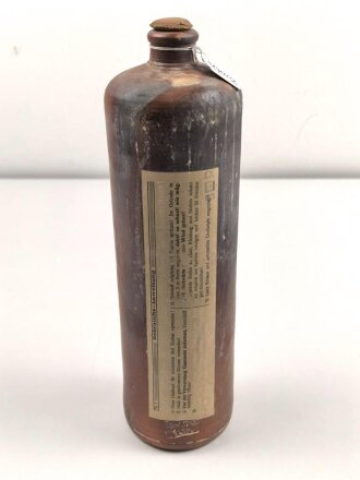 Reizstoff Flasche (leer), zum Testen von Gasmasken...