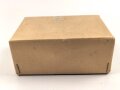 Leere Umverpackung für 100 Stück Hoheitsabzeichen für Feldmütze mit Kokarde ( Spiegel in Trapezform) Maße etwa 8,5 x 12 x 5cm