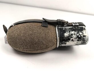 Feldflasche Wehrmacht, durchgängig MKL37 gestempelt,...