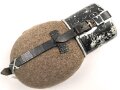 Feldflasche Wehrmacht, durchgängig MKL37 gestempelt, gebraucht