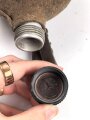Feldflasche Wehrmacht, durchgängig HRE41 gestempelt, gebraucht