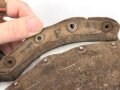 Feldflasche Wehrmacht, durchgängig HRE41 gestempelt, gebraucht