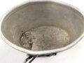 Feldflasche Wehrmacht, durchgängig HRE41 gestempelt, gebraucht