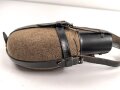 Labeflasche Wehrmacht für Sanitätspersonal. Getragenes Stück mit dem richtigen Trageriemen
