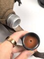 Labeflasche Wehrmacht für Sanitätspersonal. Sehr guter Zustand, Trageriemen fehlt, defekt