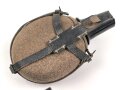 Labeflasche Wehrmacht für Sanitätspersonal. Sehr guter Zustand, Trageriemen fehlt, defekt