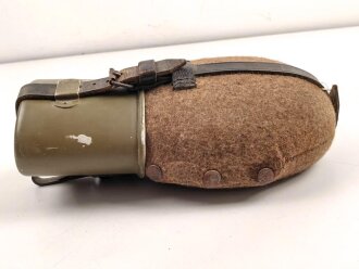 Feldflasche Wehrmacht, getragenes Stück