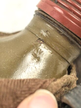 Feldflasche Wehrmacht, spätes, unvollständiges und defektes Stück