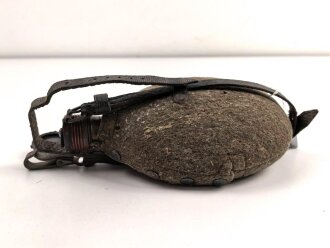 Feldflasche Wehrmacht, spätes, unvollständiges und defektes Stück