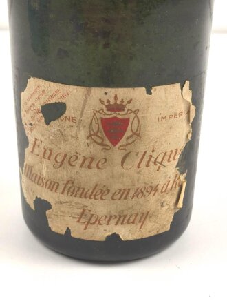 Leere Flasche " Eugene Clique Epernay"...