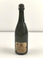 Leere Flasche " Eugene Clique Epernay" Wehrmachts Marketenderware. Ungereinigtes Stück