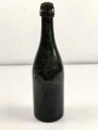 Leere Flasche " Eugene Clique Epernay" Wehrmachts Marketenderware. Ungereinigtes Stück