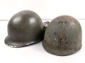U.S. Army WWII Steel helmet.  Liner made by "Firestone"  All parts seem to have seen service after WWII as well.