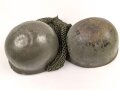 U.S. Army WWII Steel helmet.  Liner made by "Firestone"  All parts seem to have seen service after WWII as well.