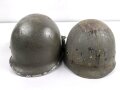 U.S. Army WWII Steel helmet.  Liner made by "Firestone"  All parts seem to have seen service after WWII as well.