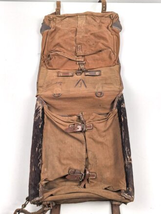 1.Weltkrieg Tornister , datiert 1915 ? Ungereinigter...