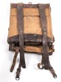 1.Weltkrieg Tornister , datiert 1914. Ungereinigter Fundzustand