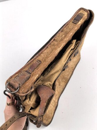 1.Weltkrieg Tornister , datiert 1914. Ungereinigter Fundzustand