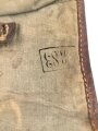 1.Weltkrieg Tornister , datiert 1915. Ungereinigter Fundzustand, unvollständig