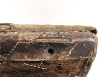 1.Weltkrieg Tornister . Ungereinigter Fundzustand, unvollständig