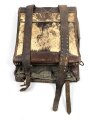 1.Weltkrieg Tornister , datiert 1916. Ungereinigter Fundzustand, unvollständig