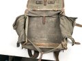 1.Weltkrieg Tornister , datiert 1916. Ungereinigter Fundzustand, unvollständig