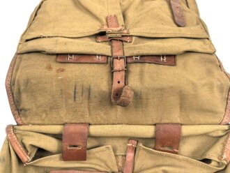 Tornister aus den 1930/40iger Jahren. Ungereinigter Fundzustand