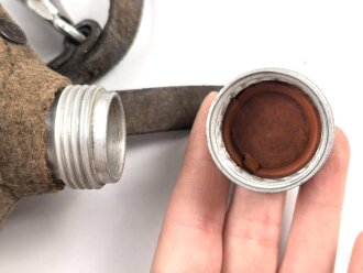 Feldflasche Wehrmacht, stark getragenes Stück