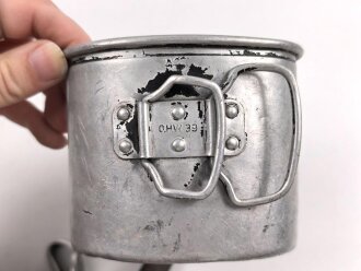 Feldflasche Wehrmacht, stark getragenes Stück