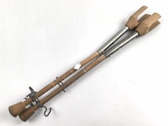 Paar hölzerne Stiefelspanner aus den 1930/40iger Jahren in gutem Zustand