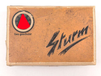 Leere Packung " 6 Zigaretten  SA Sturm" Sturm...