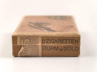 Leere Packung " 6 Zigaretten  SA Sturm" Sturm...