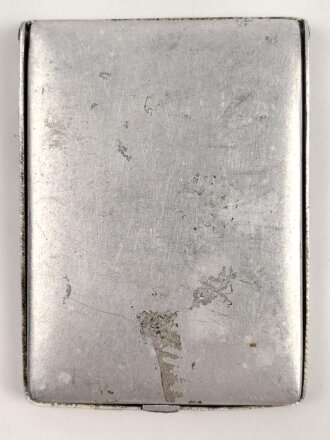 Zigarettenetui aus Leichtmetall " Georgische Legion "