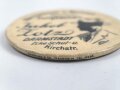 Taschenspiegel " Herrenhüte und Mützen Jakob Zotz Darmstadt". Durchmesser 5,5cm