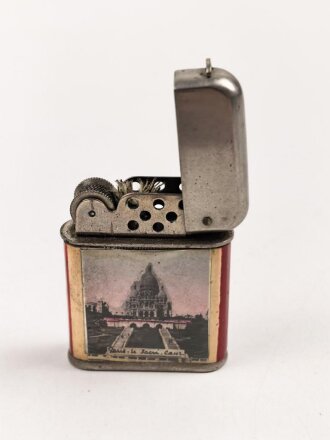 Frankreich, Andenkenfeuerzeug " Paris" Höhe knapp 5cm, KEIN VERSAND NACH ÜBERSEE