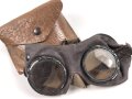 Allgemeine Schutzbrille Wehrmacht in Hülle aus Ersatzmaterial. Umbral Gläser ( getönt)