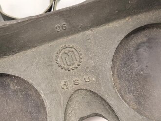 Schutzbrille "Auer Neophan" Wehrmacht, Gummi weich