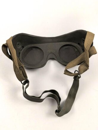 Schutzbrille "Auer Neophan" Wehrmacht, Gummi weich