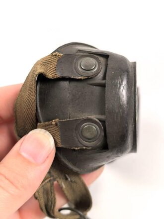Schutzbrille "Auer Neophan" Wehrmacht, Gummi weich