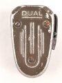 Dynamotaschenlampe "Dual" brauner Originallack, Funktioniert