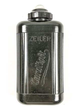 Taschenlampe aus grüner Preßmasse "...