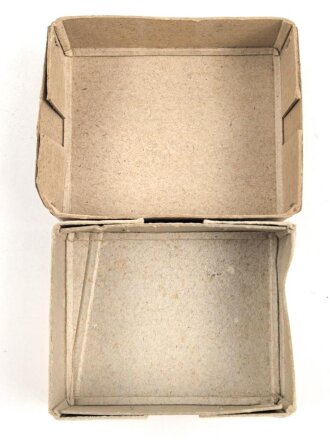 Feldpost "Paket" leer, Maße etwa 8,5 x 11 x 4cm