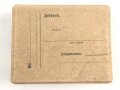 Feldpost "Paket" leer, Maße etwa 8,5 x 11 x 4cm